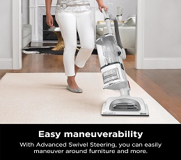 Vacuum with Swivel Steering
